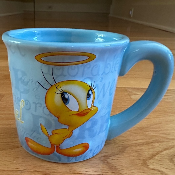 Tweety Bird 99% Angel Blue Mug - Picture 3 of 11